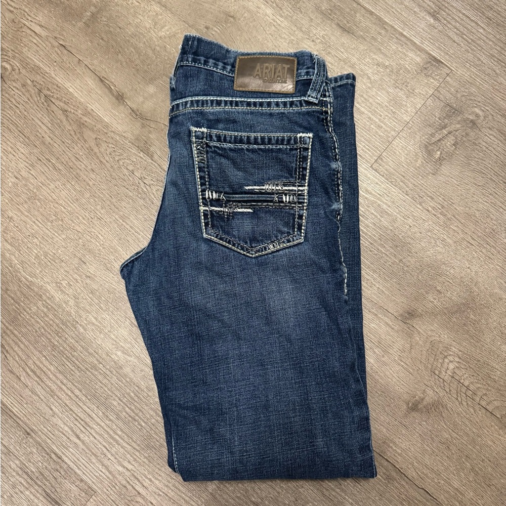 Men Ariat M4 Relaxed Bootcut Jeans